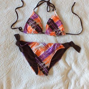 OP_String Bikini_M(7-9)_Brown-Orange-Purple-White